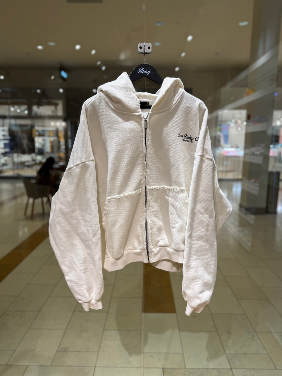 GV Gallery Sun Valley Zip Up Cream (PREOWNED)