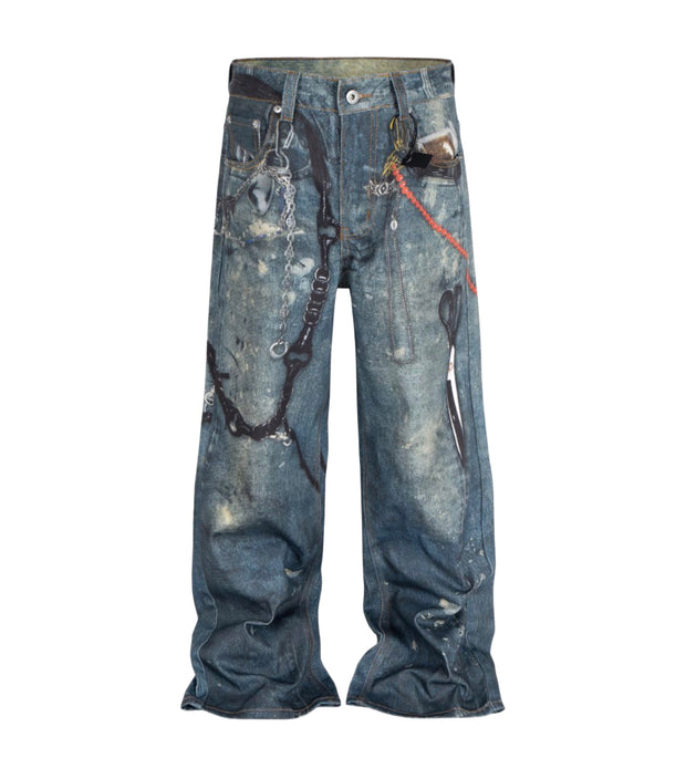 Undeveloped Wideboy Hardware Denim