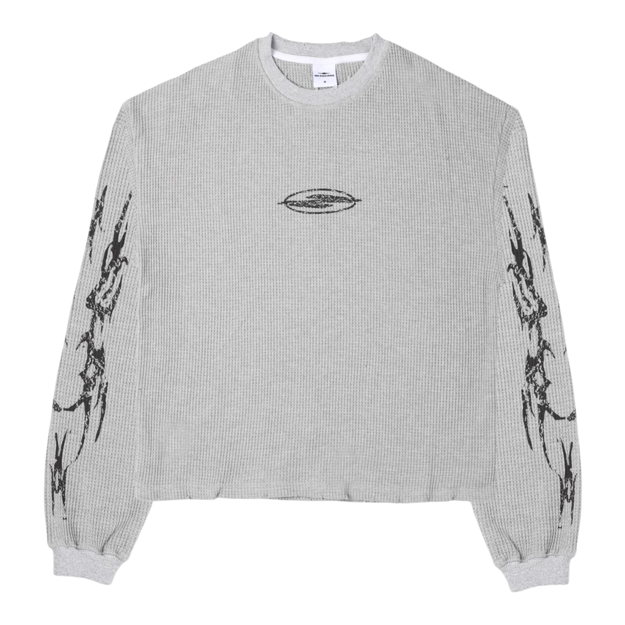 No Feelings Flame Thermal Grey
