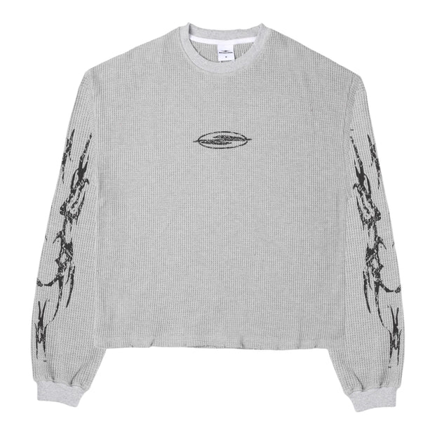 No Feelings Flame Thermal Grey