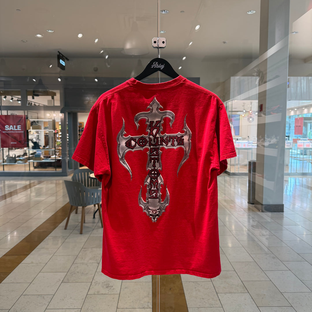 Vintage Counts Kustoms Red Las Vegas Tee 