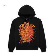 SP5DER OG Web Black V2 Hoodie