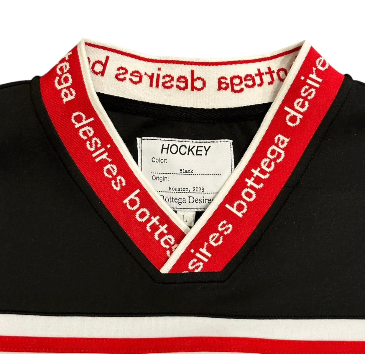 Bottega Desires Hockey Jersey Black