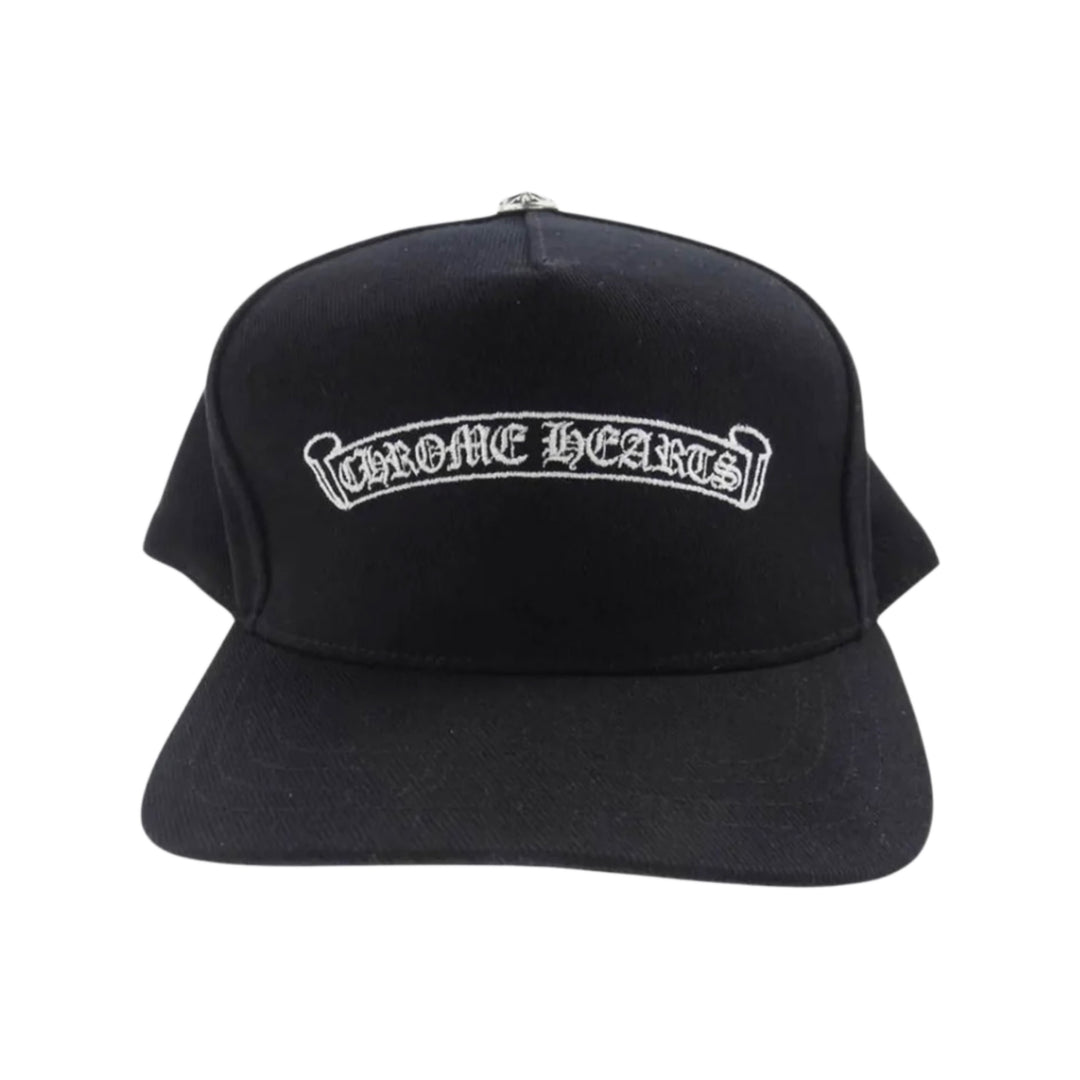 Chrome Hearts Denim Embroidered Scroll Hat