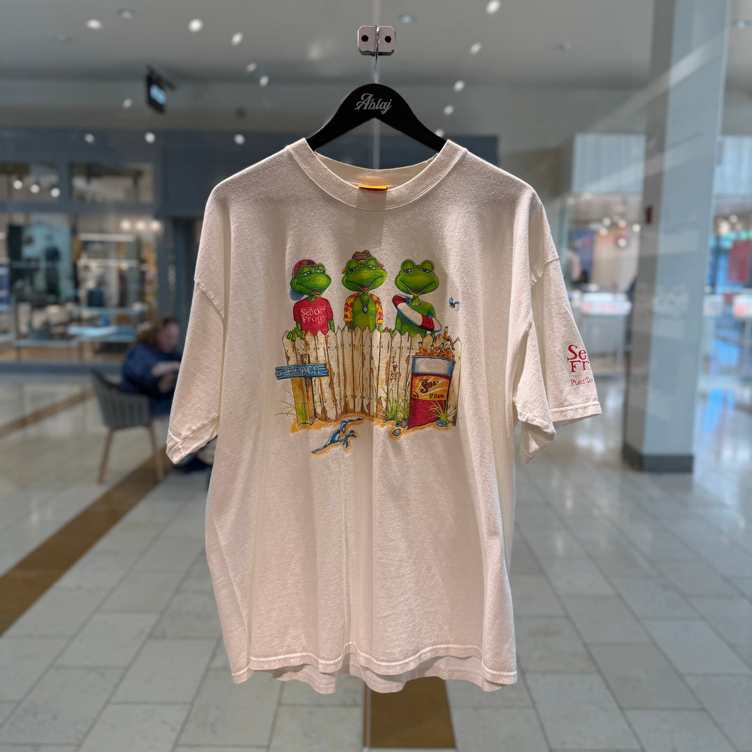 Vintage Senor Frogs Beer Tee 