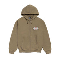 Stussy Champion Oval Zip Up Olive