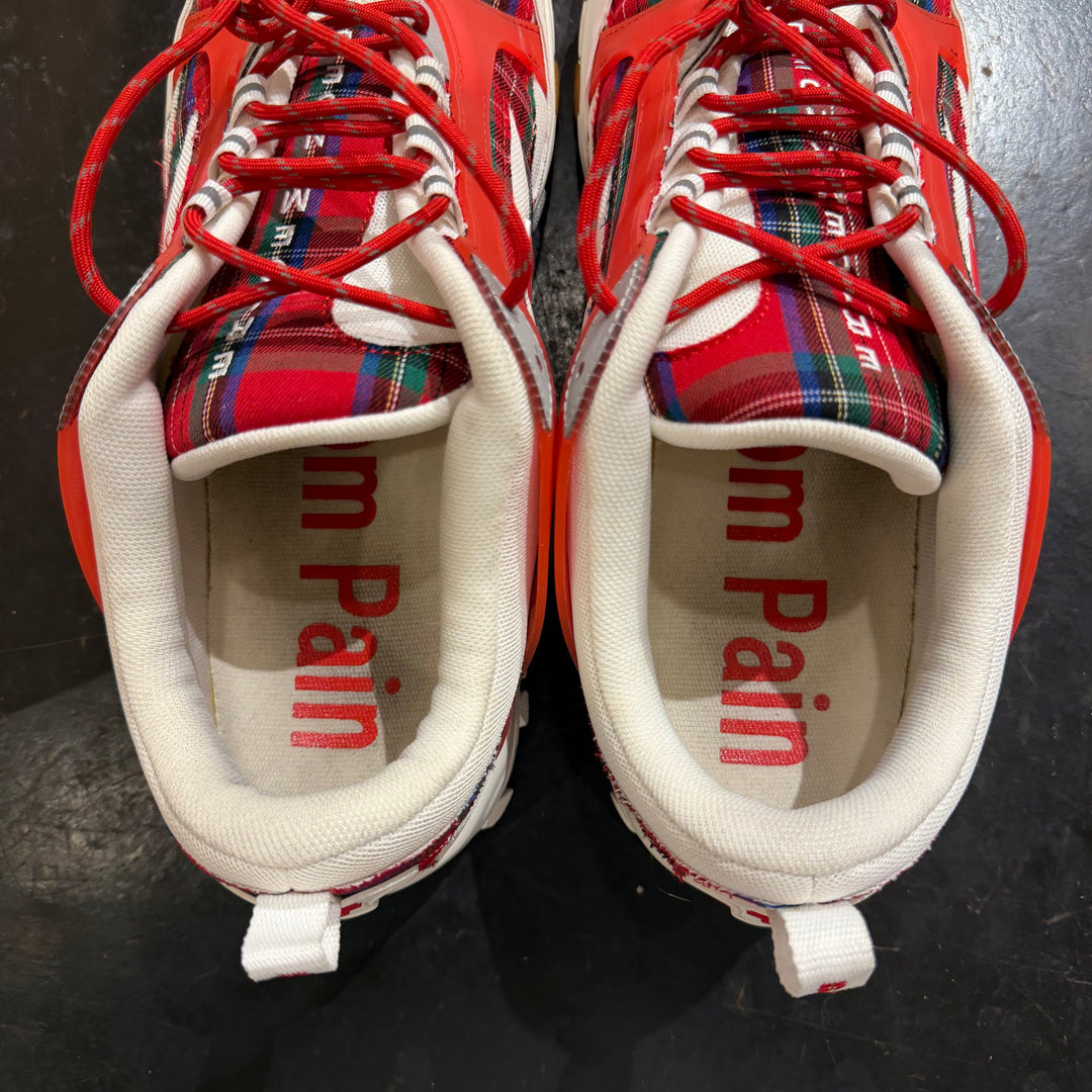 Sicko x Eric Emanuel Hiking Shoes Friends &amp; Family White/Red (PREOWNED)