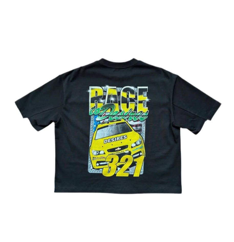 Bottega Desires Black Race Tee