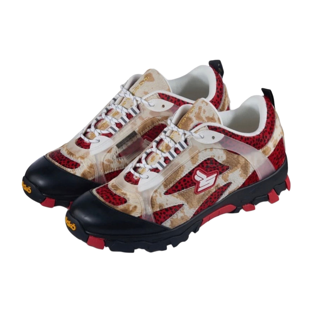 Sicko Hiking Shoes Red Cheetah Flip