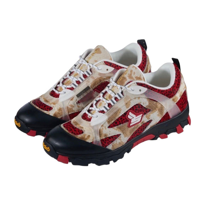 Sicko Hiking Shoes Red Cheetah Flip