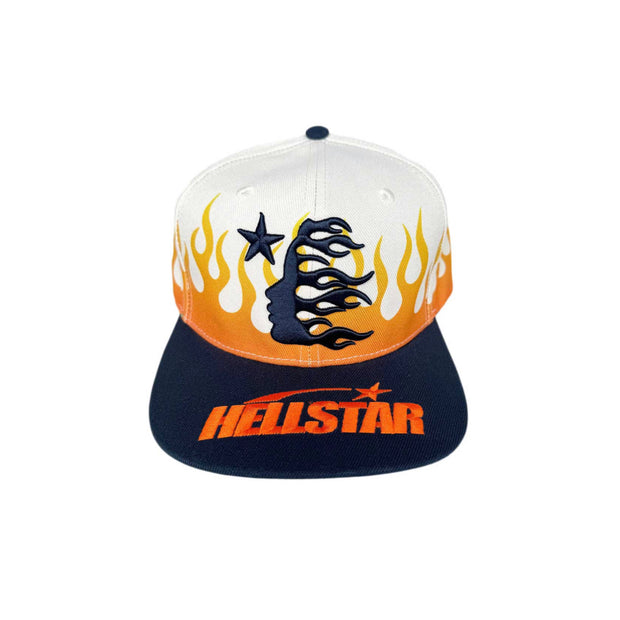 Hellstar Flame Vintage SnapBack Hat