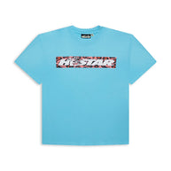 Hellstar Blue Box Logo Tee