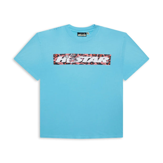 Hellstar Blue Box Logo Tee