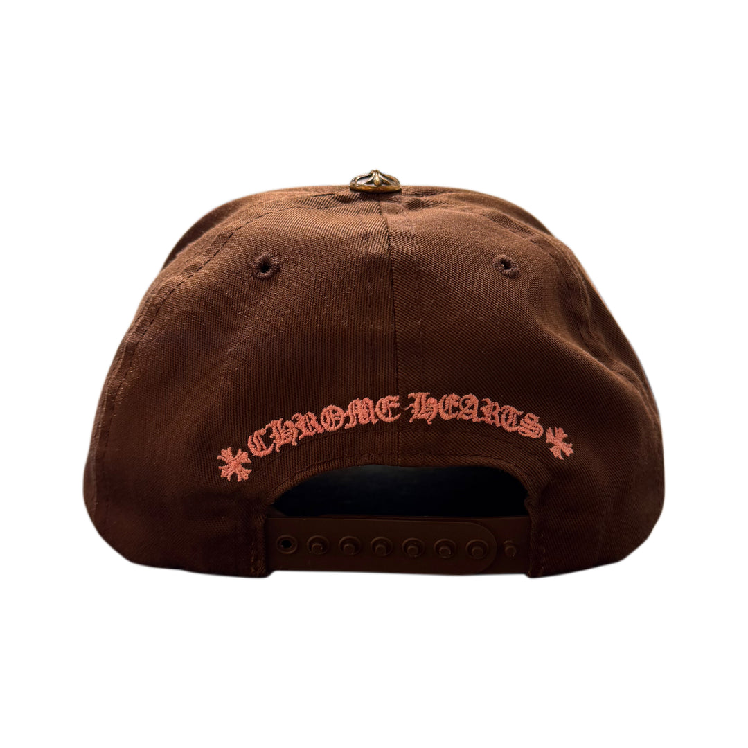 Chrome Hearts CH Snapback Brown/Pink (PREOWNED)