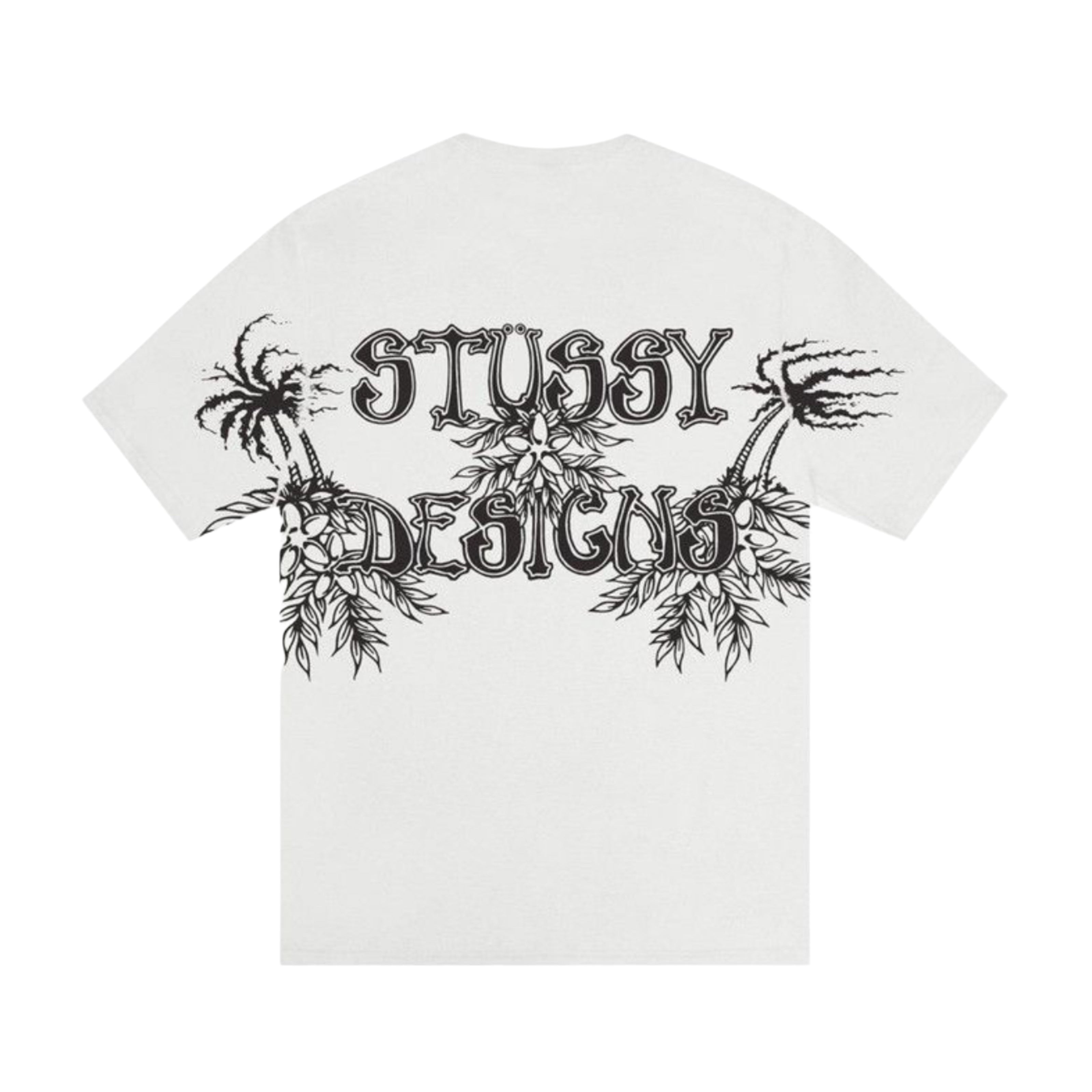 Stussy Wes Palms Tee Cream