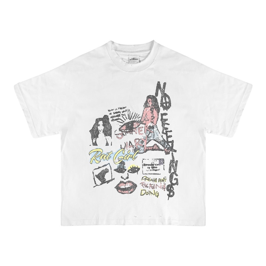 No Feelings Rat Race Tee