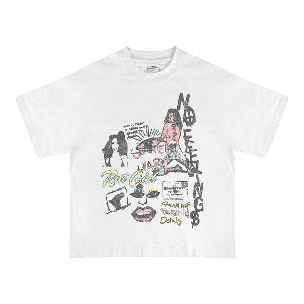 No Feelings Rat Race Tee