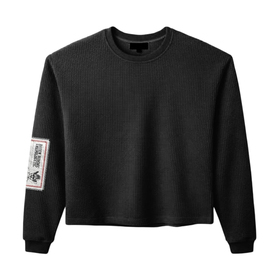 Daven Homme Black Thermal Longsleeve