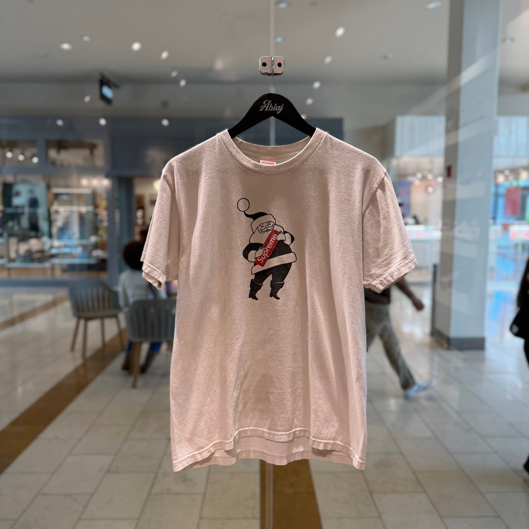 2016 Supreme Santa Logo Tee 