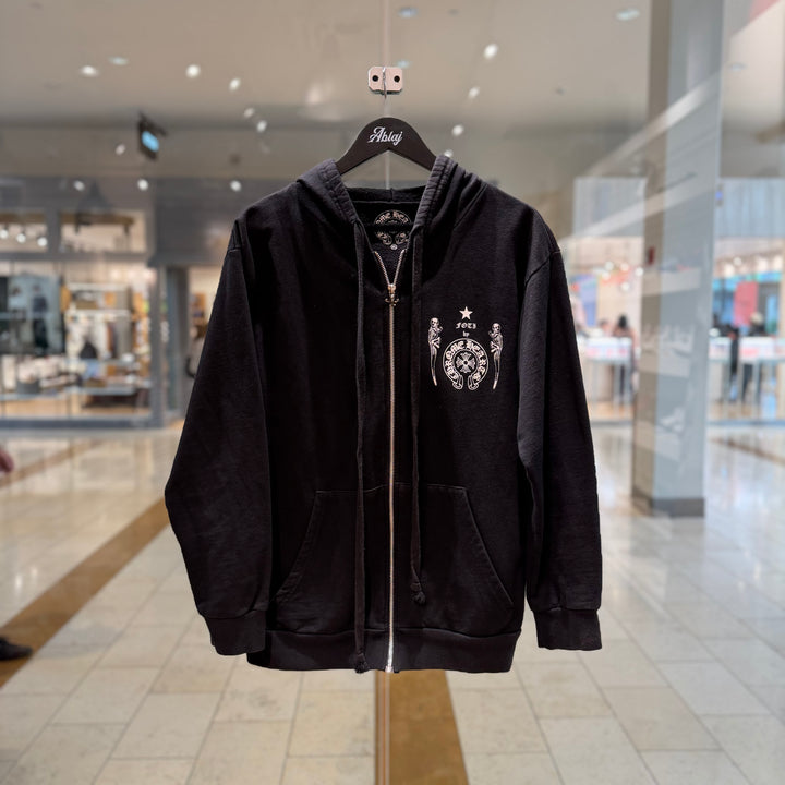 Chrome Hearts FOTI Skull Astronaut Zip Up Hoodie (PREOWNED)