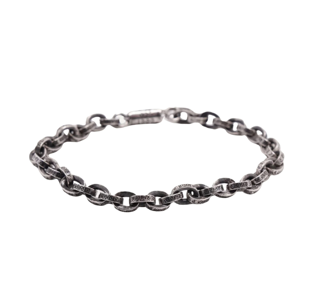 Chrome Hearts Paper-Chain Bracelet (7")
