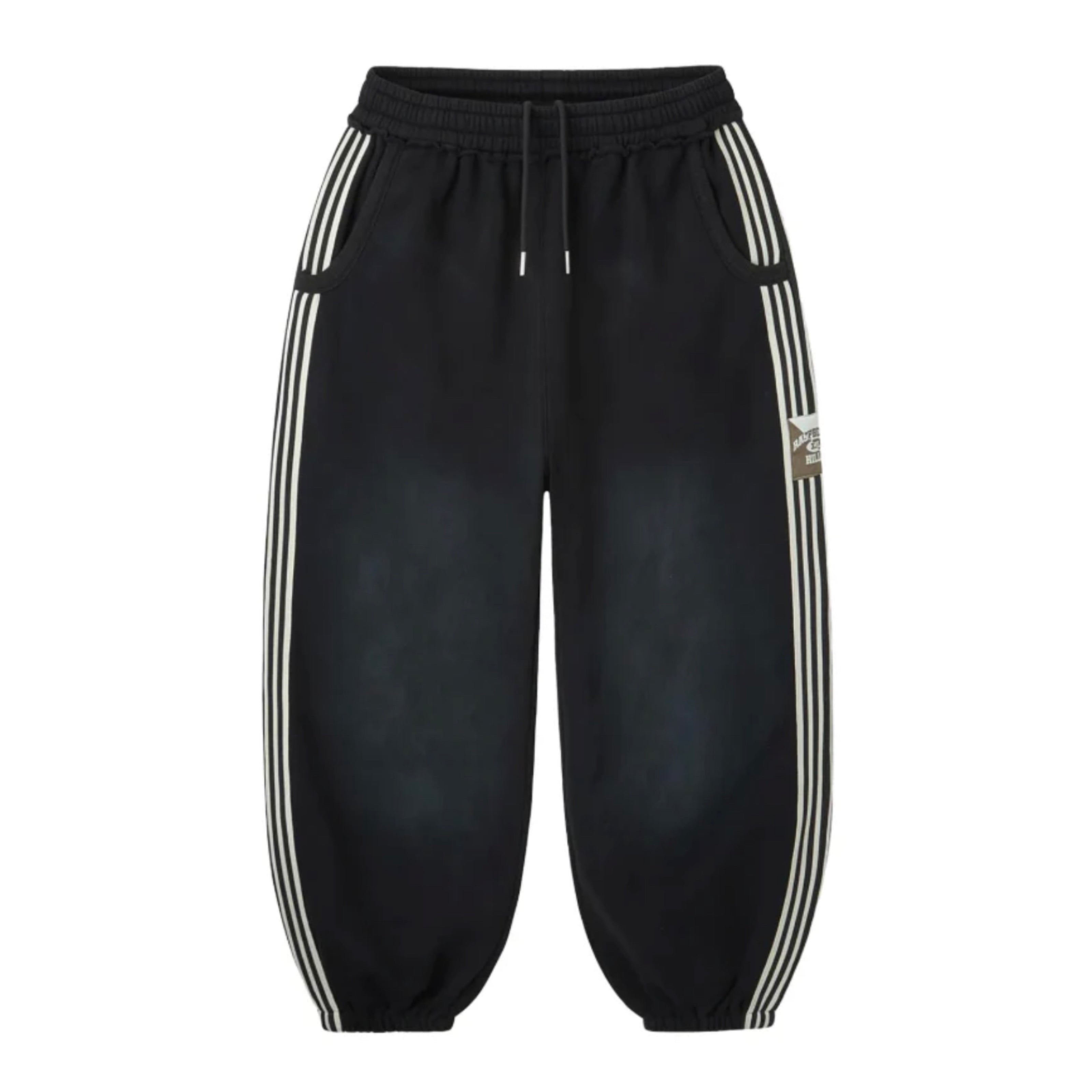 GV Gallery Lil Leon Scrunch Sweatpants Black