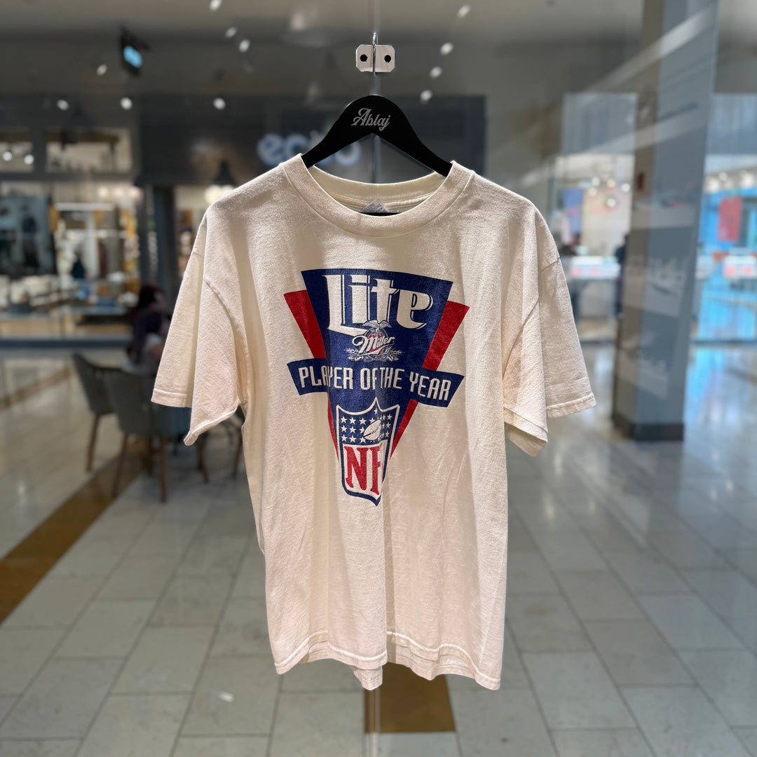 Vintage Miller Lite NFL Player of the Year Tee 