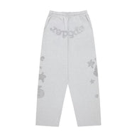SP5DER Rhinestone Beluga v2 Wide Leg Sweatpants