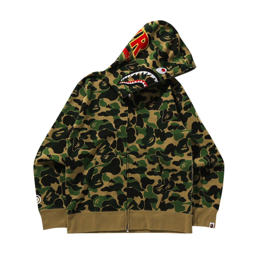 Bape Big ABC Camo Shark Full Zip Hoodie