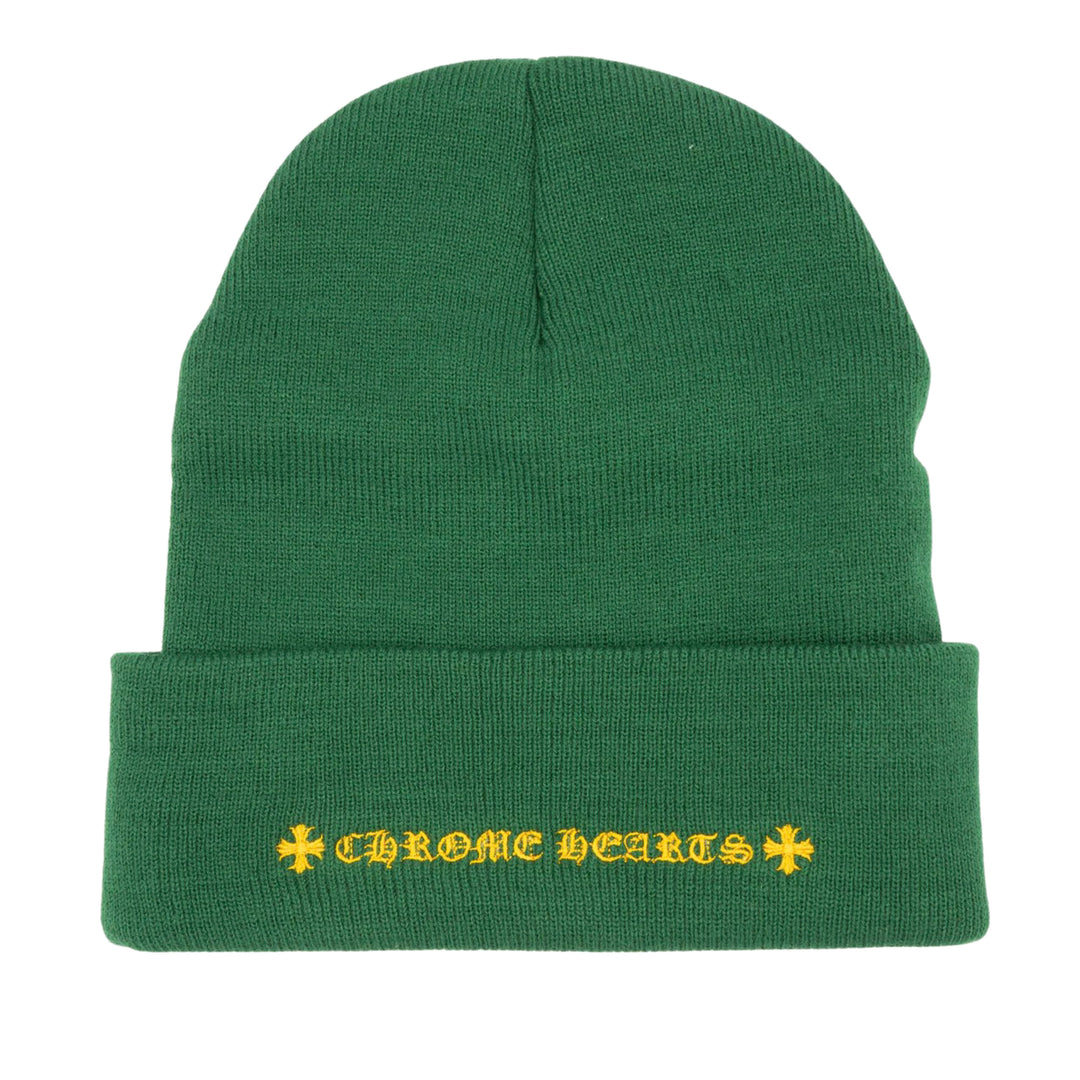 Chrome Hearts Green/Yellow CH Beanie