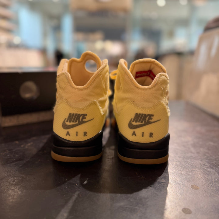 Jordan 5 Retro Off-White Sail (PREOWNED)