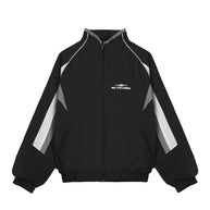 No Feelings Black Grey V2 Track Jacket