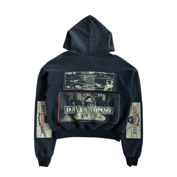 Daven Homme Ramone Patch Hoodie