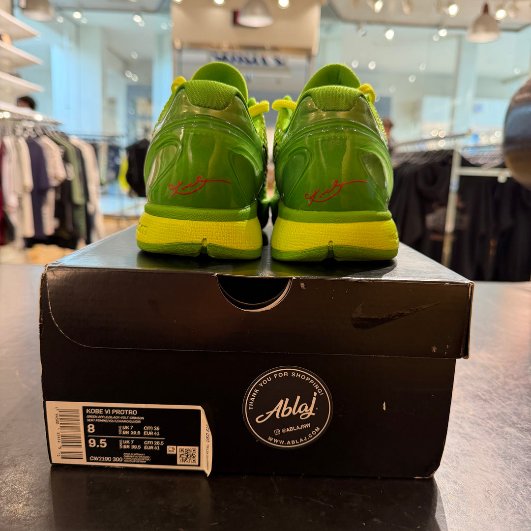 Nike Kobe 6 Protro Grinch (PREOWNED)