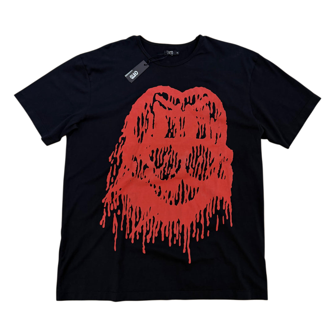 CHITO Black &amp; Red Drip Tee