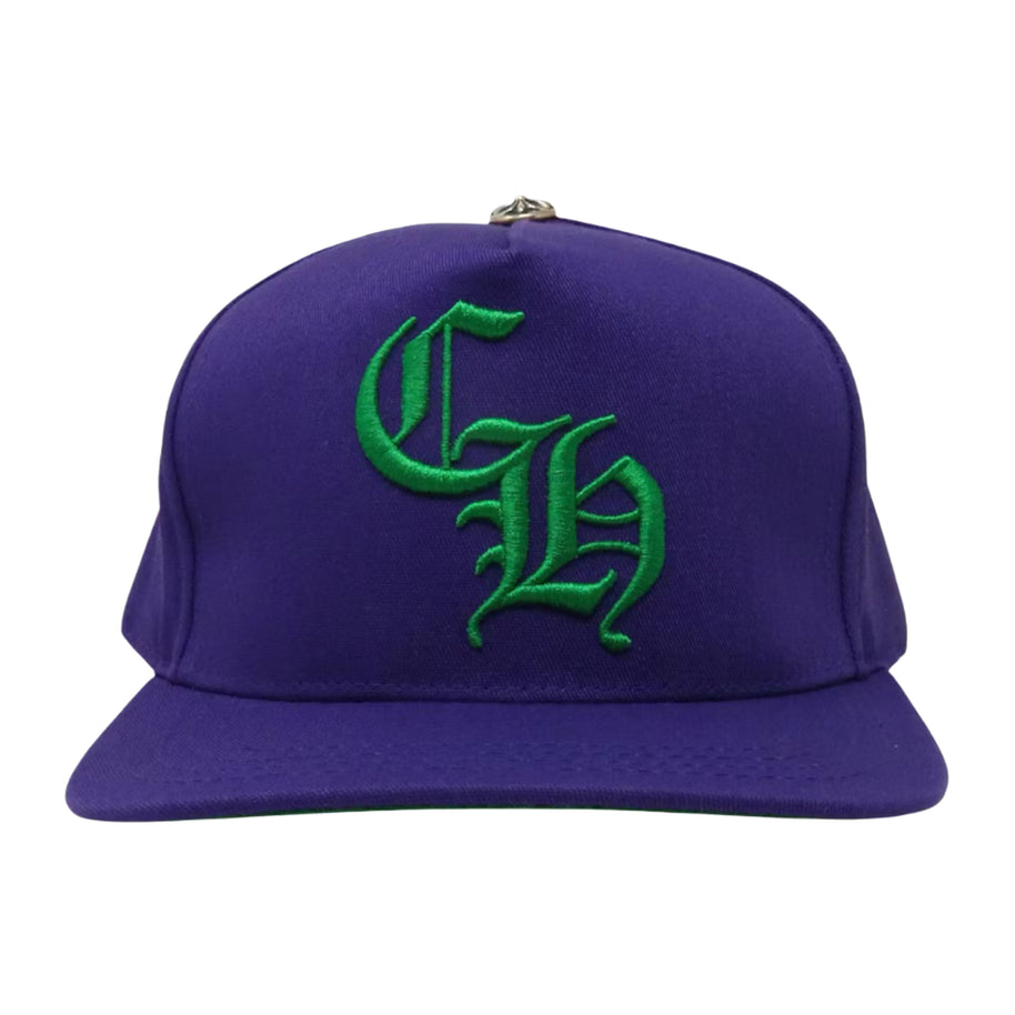 Chrome Hearts CH Baseball Cap Purple/Green