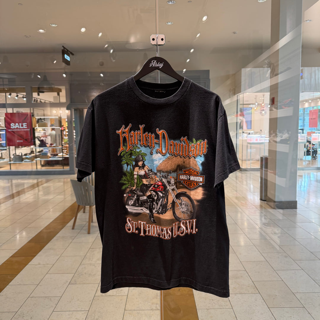 Vintage Harley Davidson ST Thomas USVI Tee 