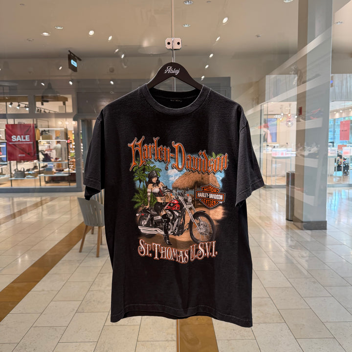 Vintage Harley Davidson ST Thomas USVI Tee 