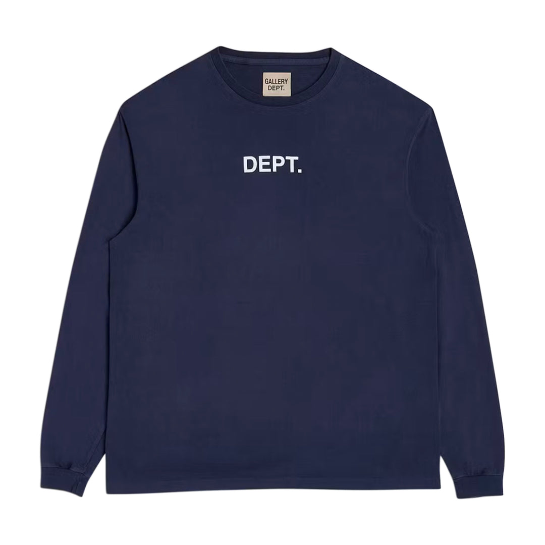 Gallery Dept. DEPT Logo Navy L/S