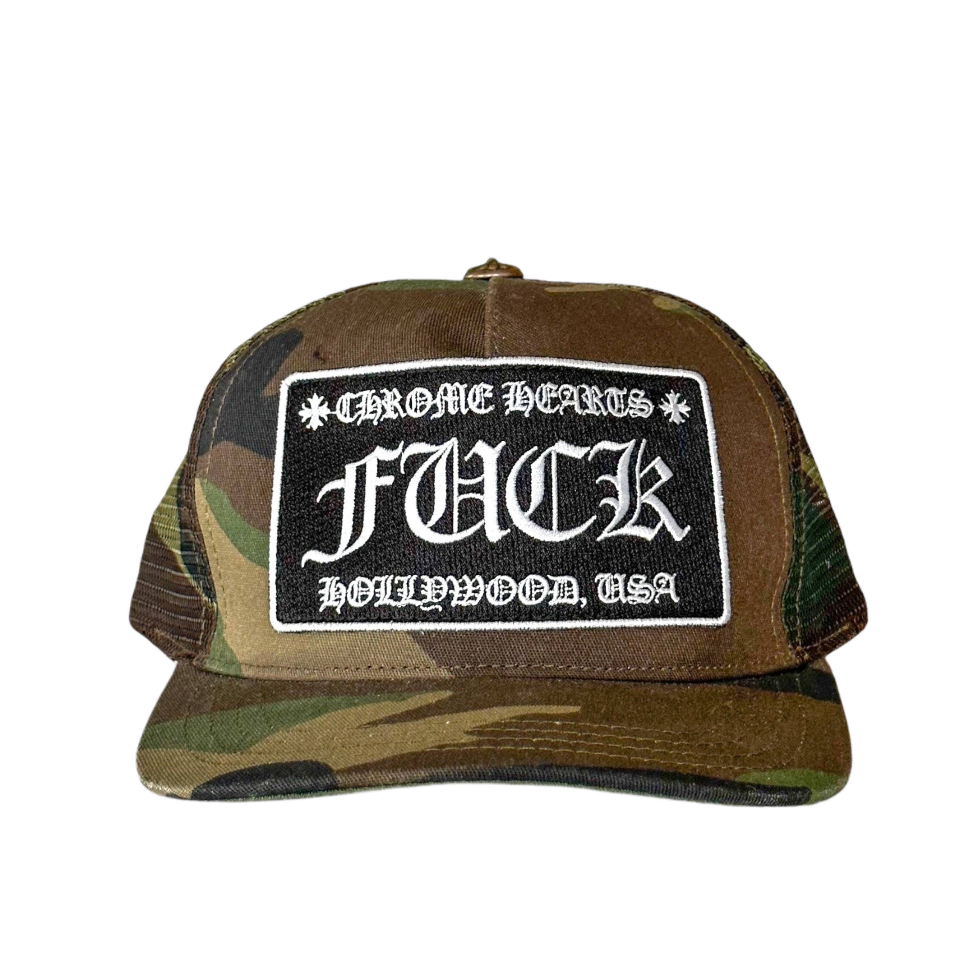 Chrome Hearts CH Hollywood Trucker Camo (PREOWNED)