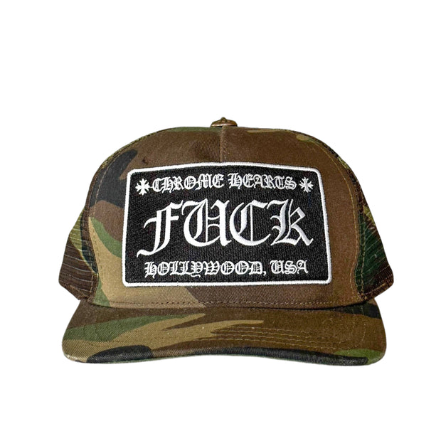 Chrome Hearts CH Hollywood Trucker Camo (PREOWNED)