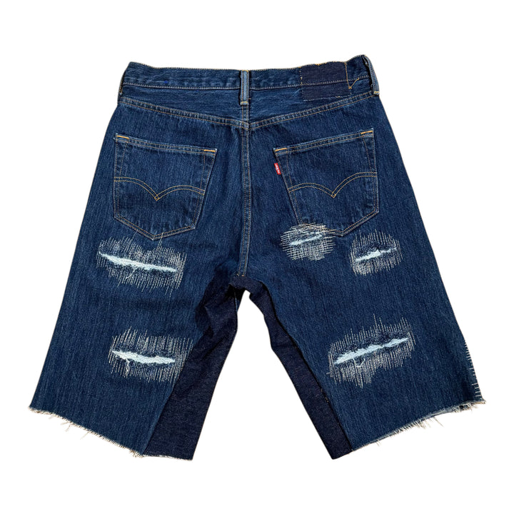 Bizzrad Boro Denim Shorts