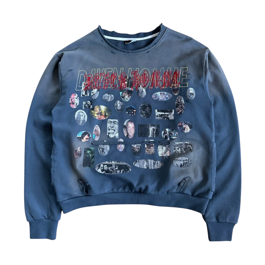 Daven Homme Numbers Crewneck