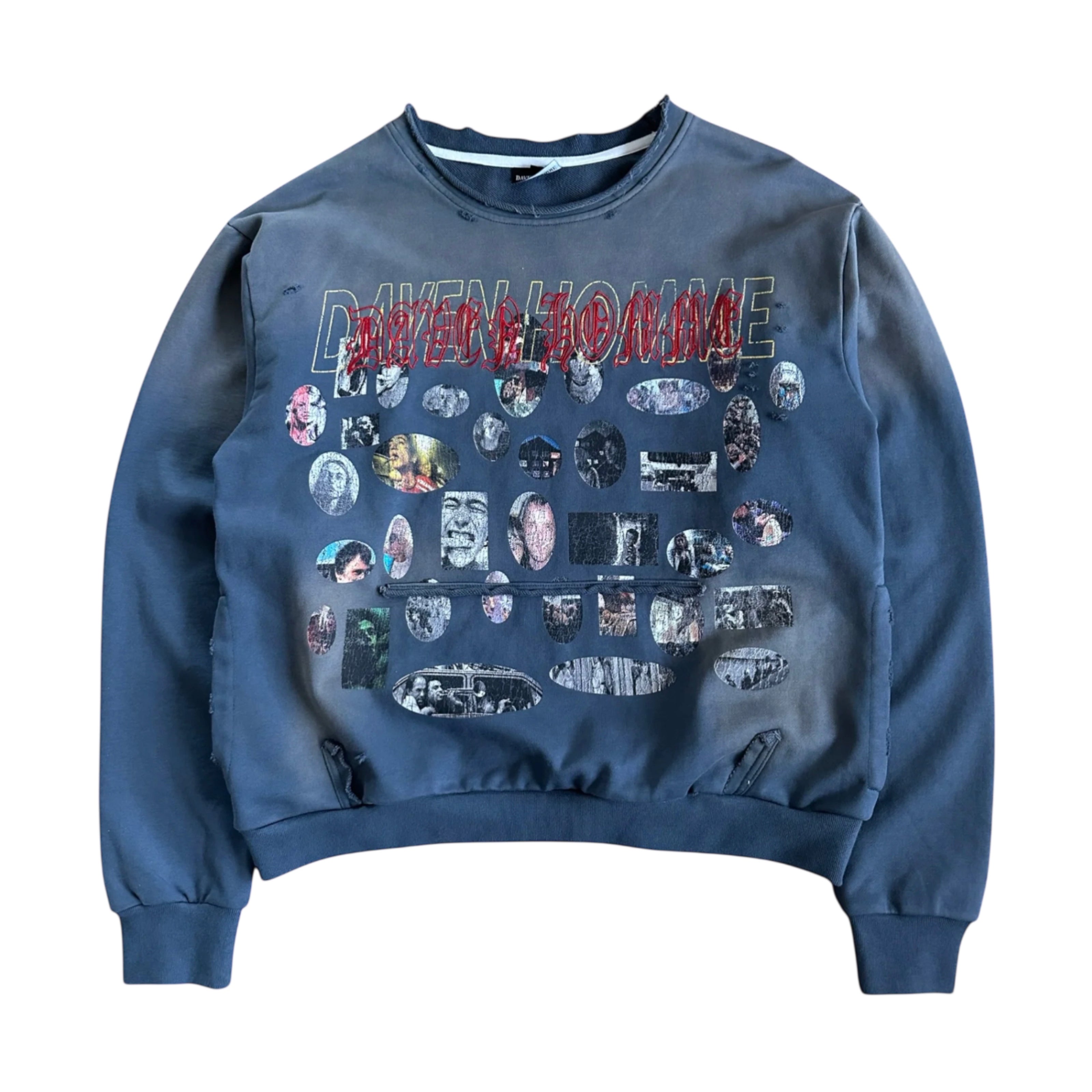 Daven Homme Numbers Crewneck