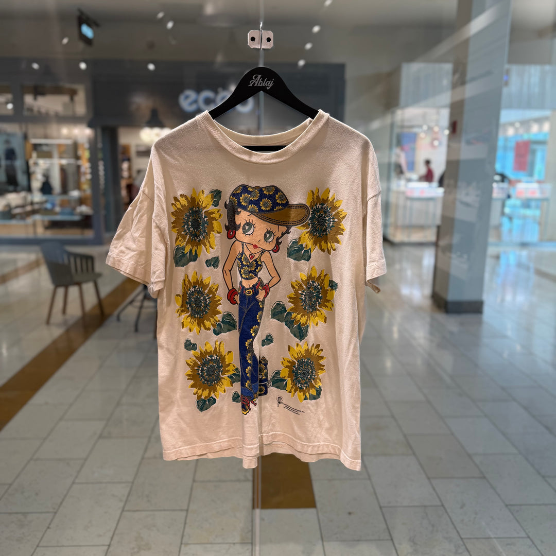 Vintage 1995 Betty Boop Sunflower Tee 