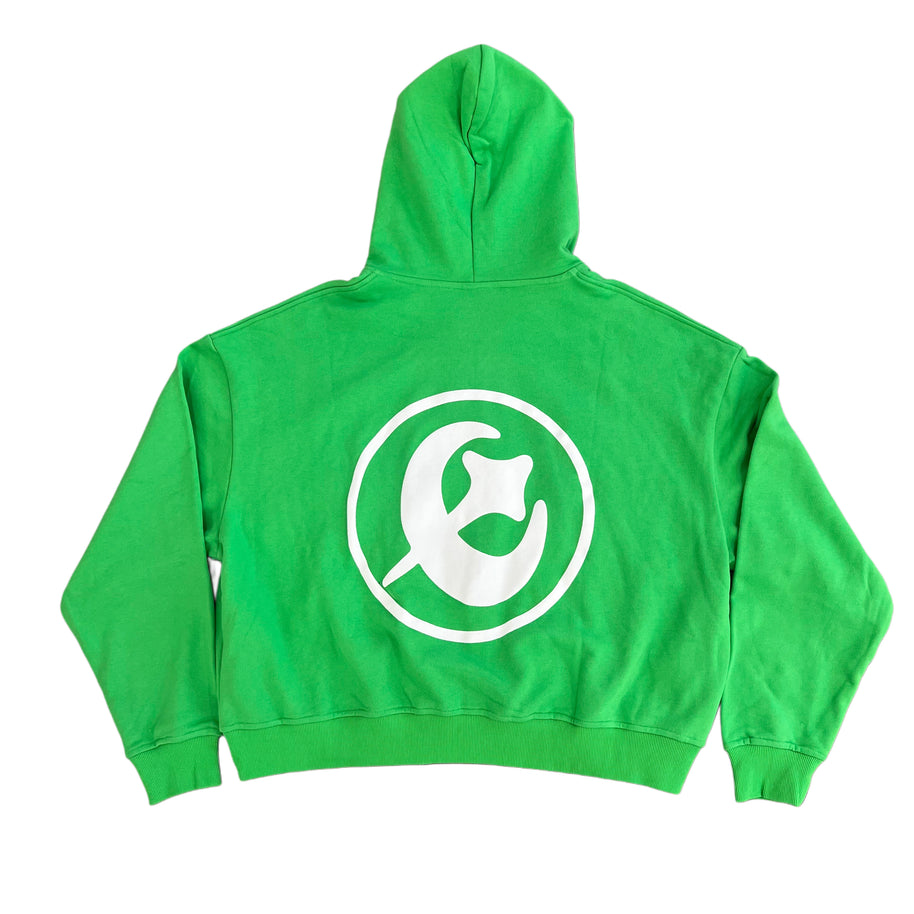 Ablaj Bellevue Script Zip Up Hoodie Cosmo