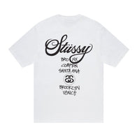 Stussy White World Tour Tee