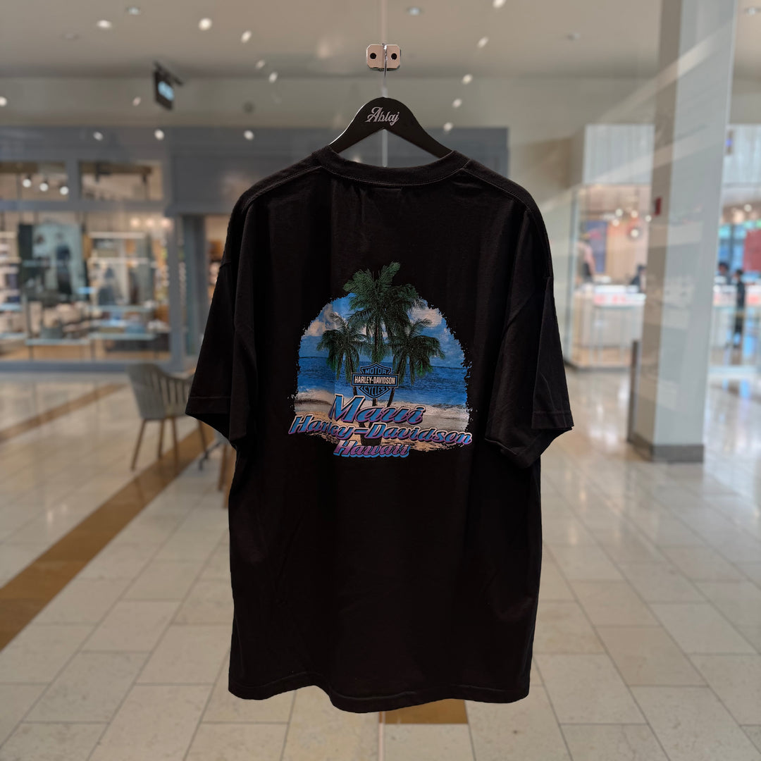 Vintage Harley Davidson Y2K Maui Hawaii Tee 