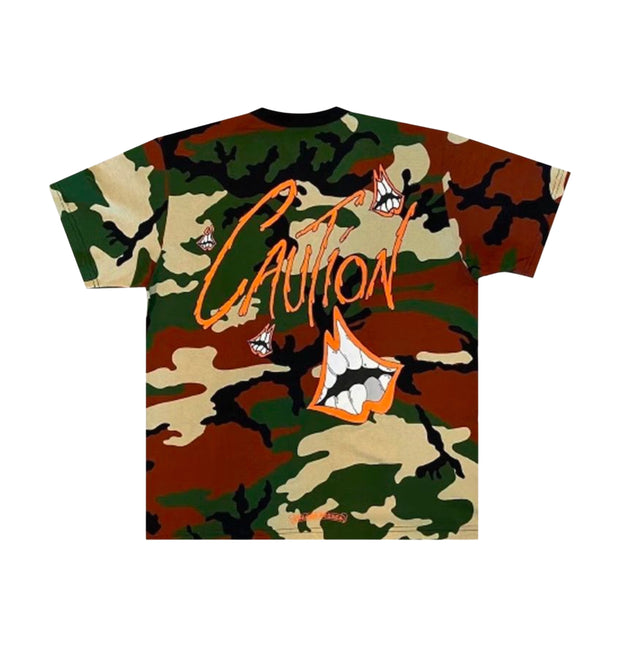 Chrome Hearts Matty Boy Caution Tee Camo