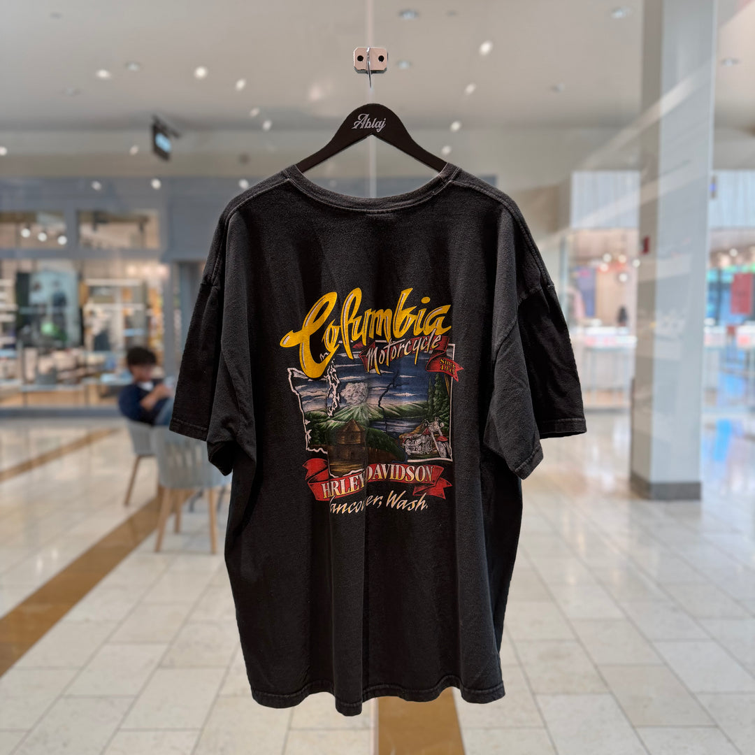 Vintage Harley Davidson "I Got Mine" 1998 Vancouver ,WA Black Tee 